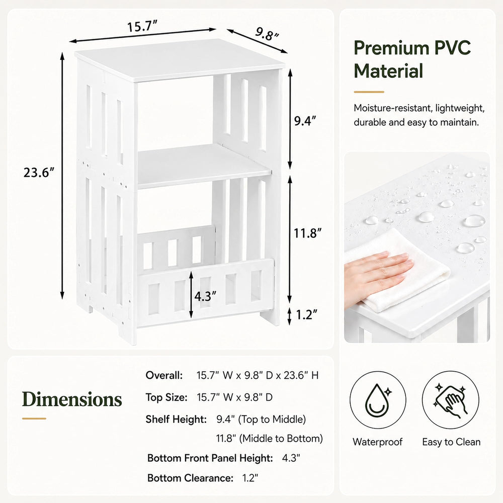 HAYOFAMY plateau supérieur blanc pour lampe et livres pratiques