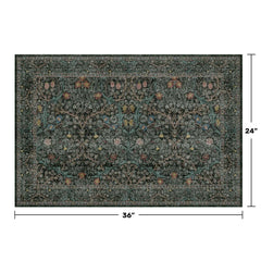 Hazo Haus gros plan motif botanique vintage pour une décoration riche