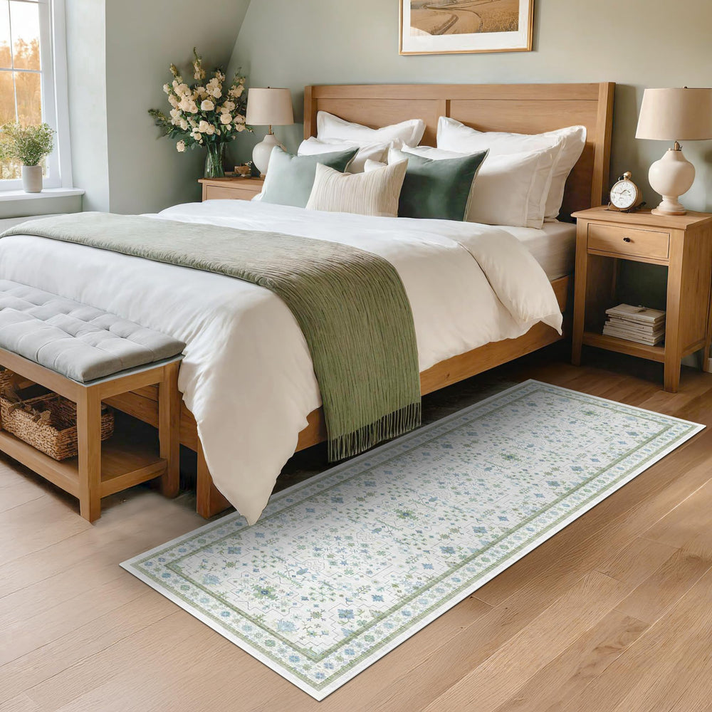 Hazo Haus motif floral et géométrique apportant une touche décorative