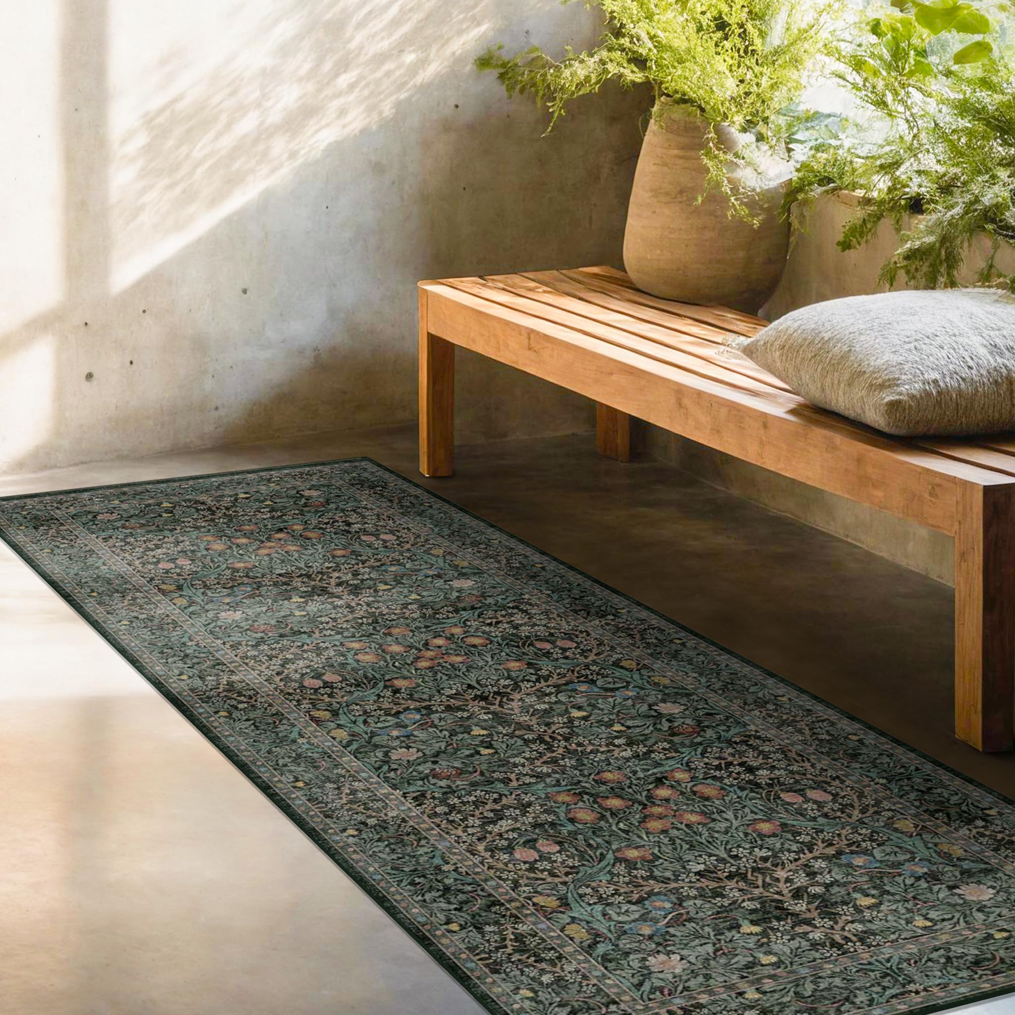 Hazo Haus texture des fibres, faible poil confortable et facile à nettoyer