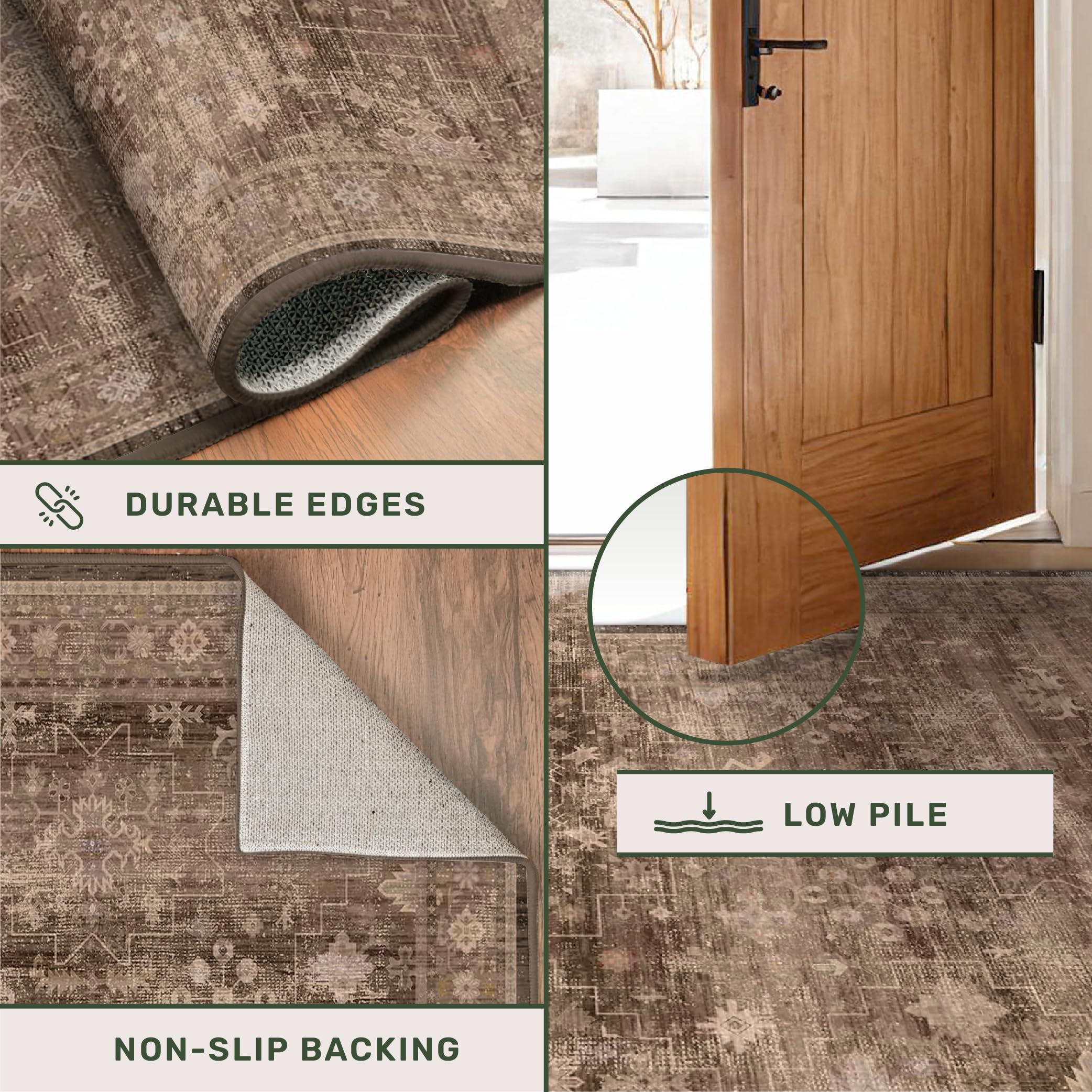 Hazo Haus tapis placé devant un évier pour absorption et confort quotidien