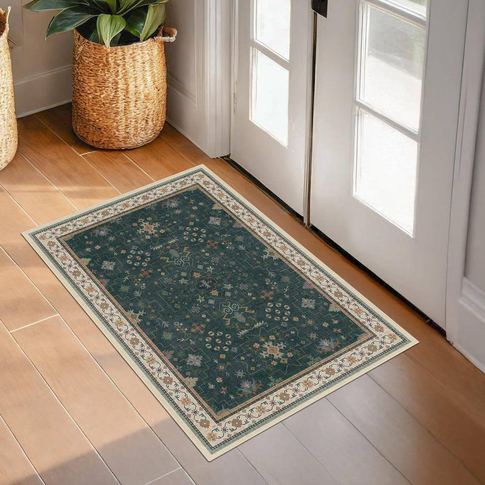 Hazo Haus tapis posé devant une porte pour absorber saletés