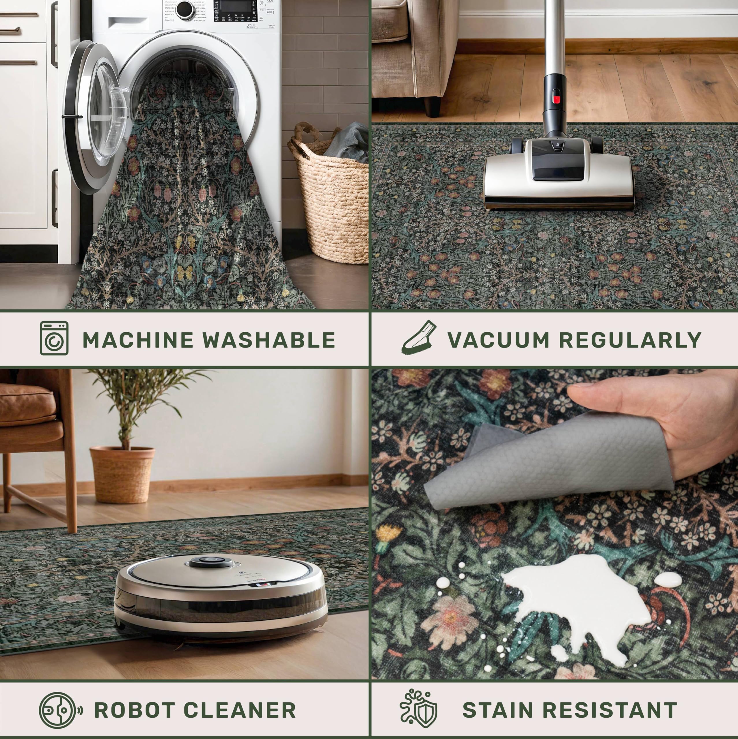 Hazo Haus tapis utilisé dans un hall créant une première impression chaleureuse