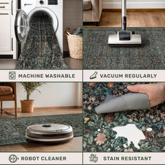 Hazo Haus tapis utilisé dans un hall créant une première impression chaleureuse