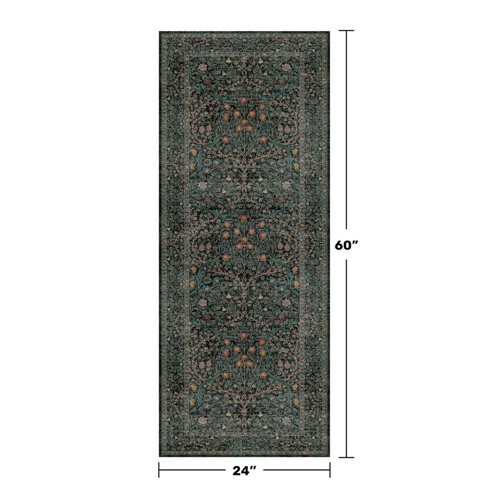 Hazo Haus gros plan du motif floral, montre détails raffinés et durabilité