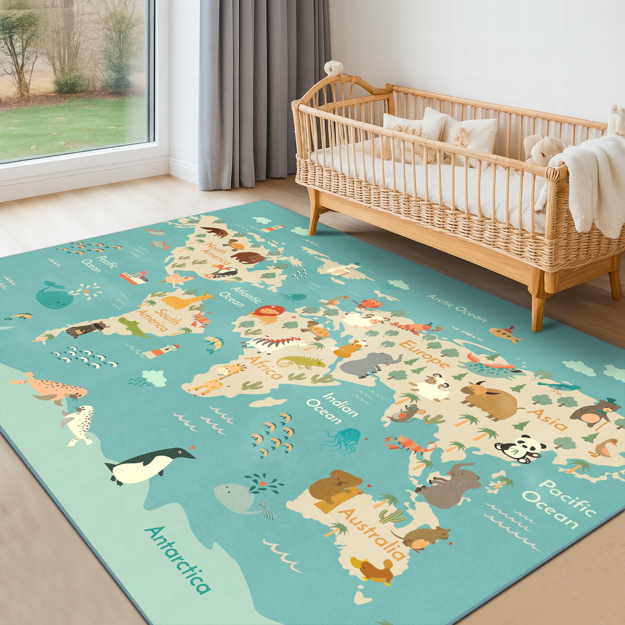 Hazo Haus tapis en machine démontrant facilité d'entretien