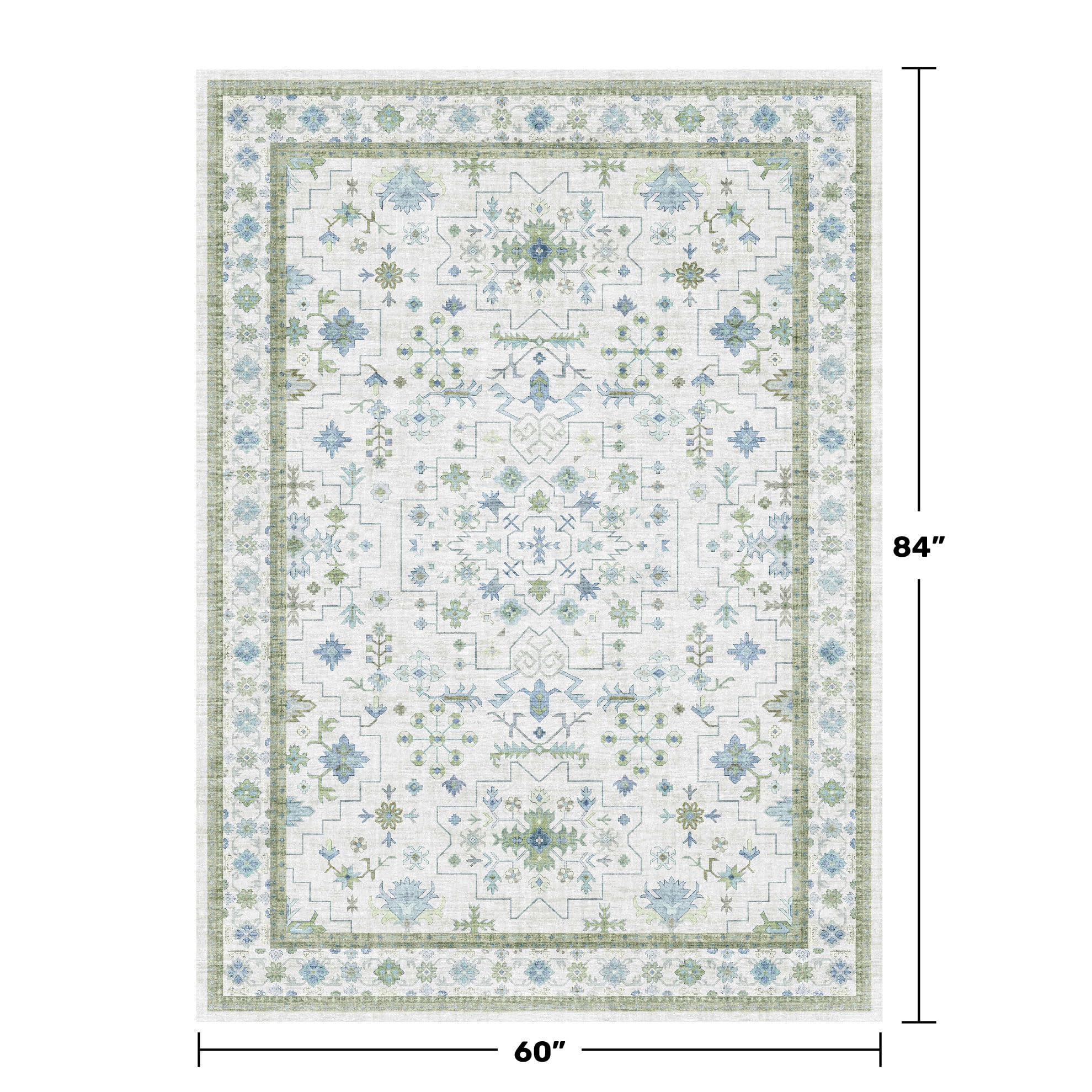 Hazo Haus gros plan motif floral géométrique montrant texture fine