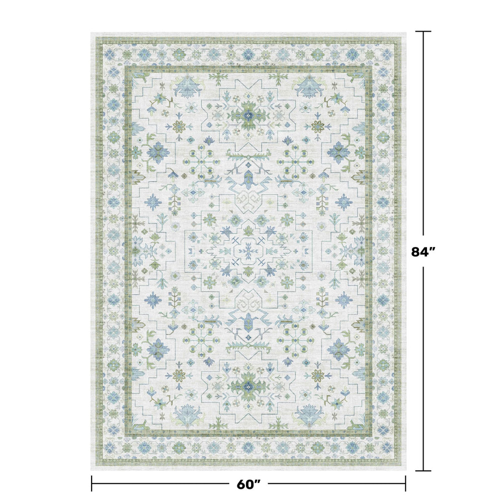 Hazo Haus gros plan motif floral géométrique montrant texture fine