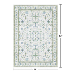 Hazo Haus gros plan motif floral géométrique montrant texture fine