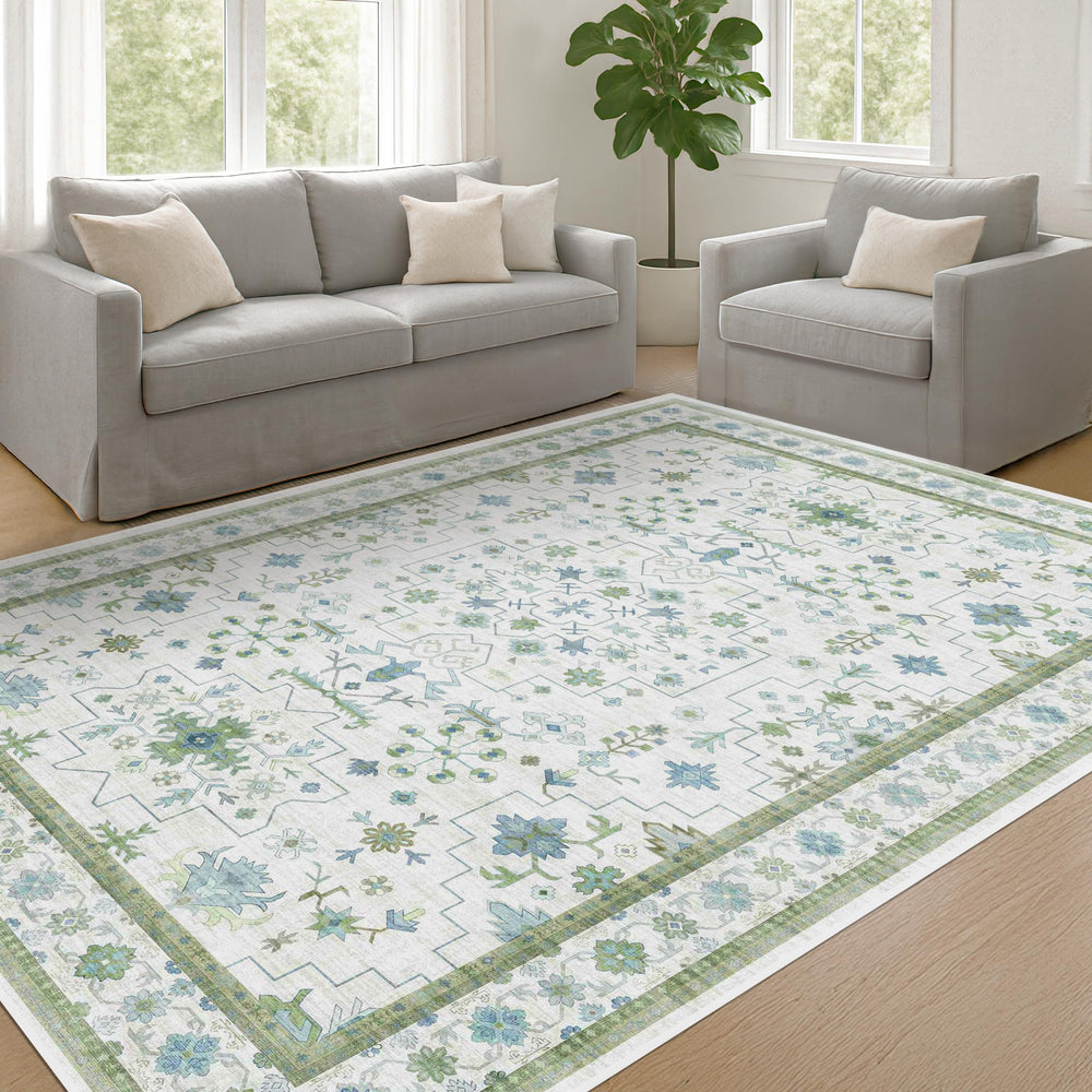 Hazo Haus tapis sous table de salon protégeant le sol et décorant