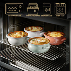 HB Design Co. détail des poignées ergonomiques pour transport sûr des plats chauds