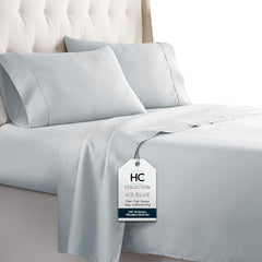 HC COLLECTION emballage avant montrant la parure et la couleur ice blue, aspect premium