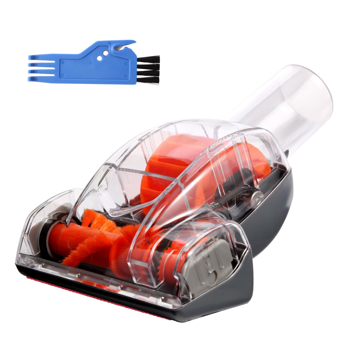 Hcxvtyx vue avant de la brosse orange, accessoire compatible Shark pour nettoyage efficace