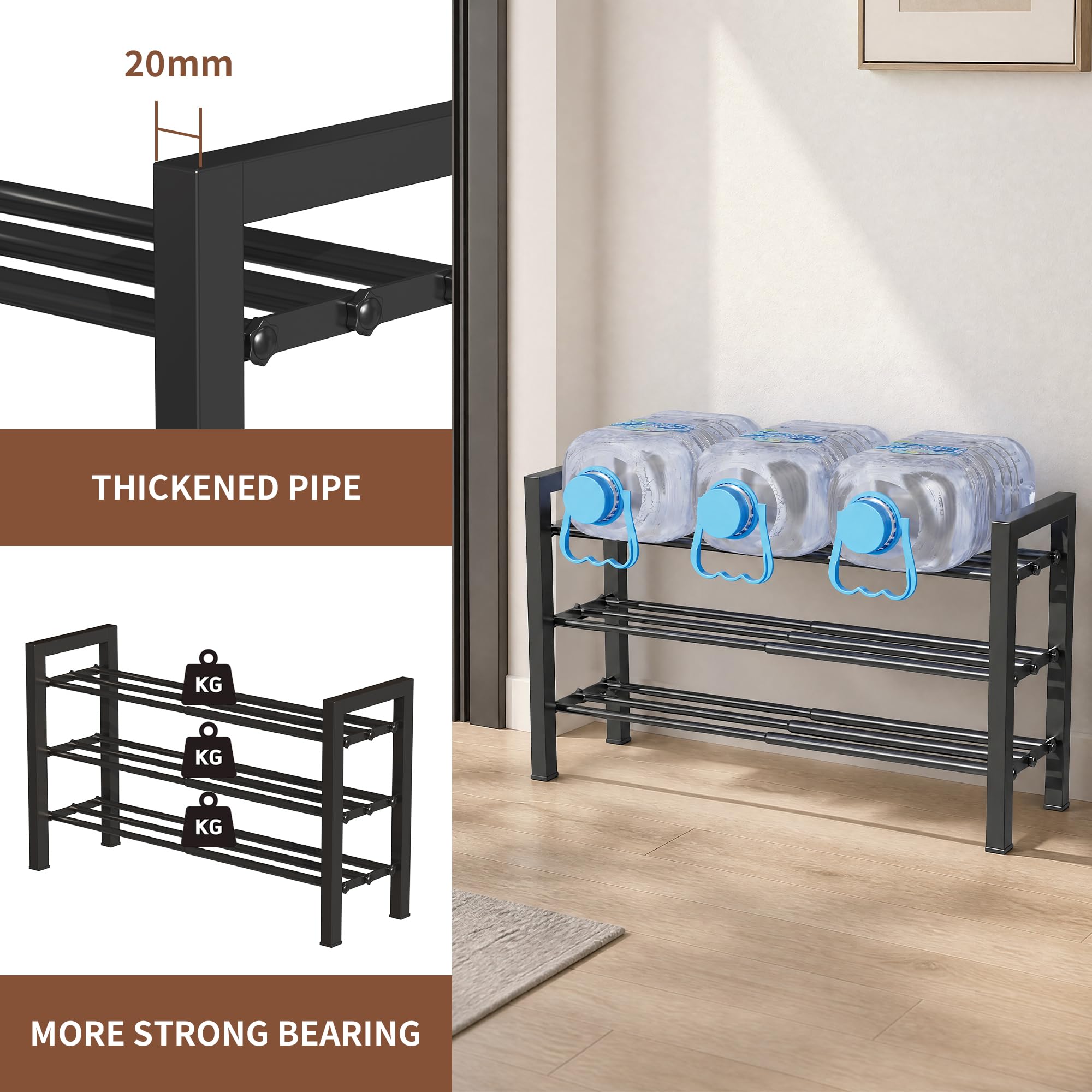 HDDTTZ étagère empilée dans un placard pour rangement vertical modulable