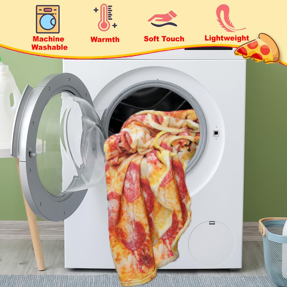 HDFK couverture pizza montrée avec personne pour échelle, couvre bien