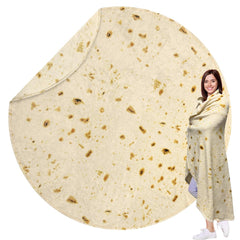 HDFK couverture tortilla face avant montrant le motif réaliste et confort