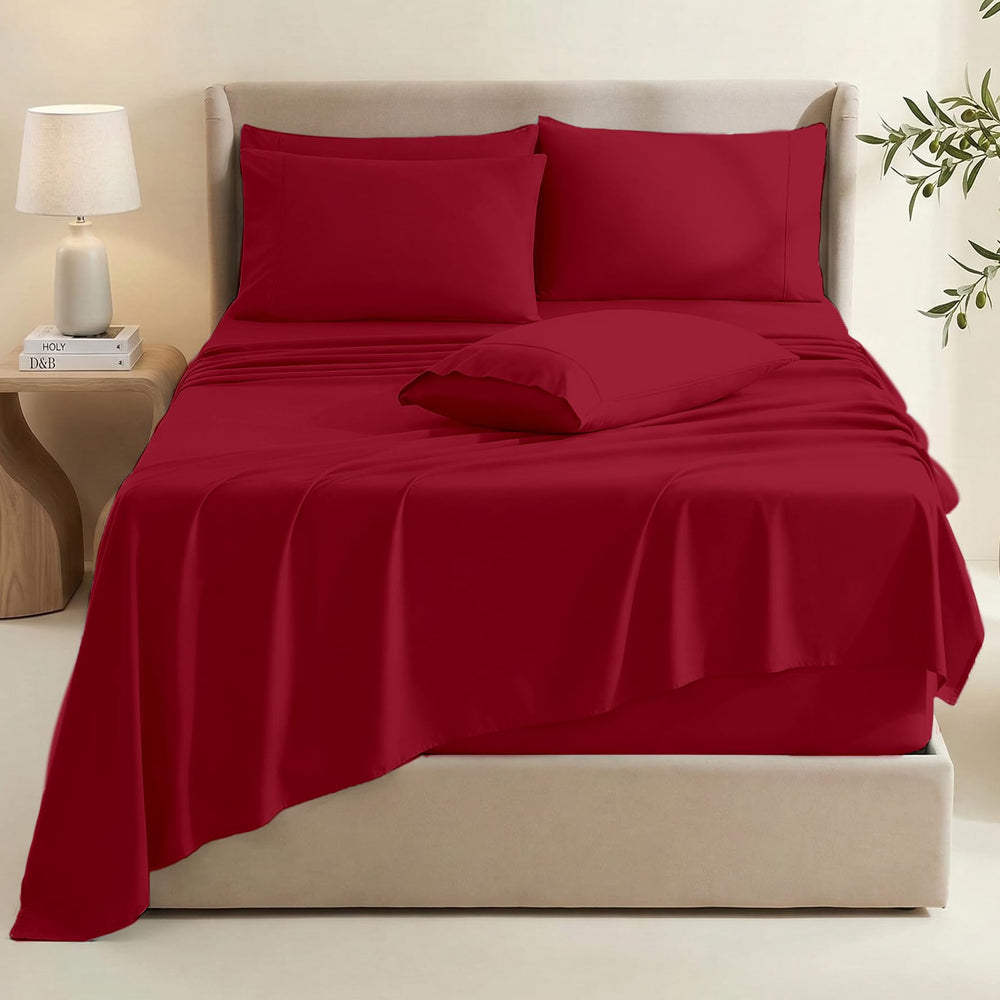 Hearth & Harbor gros plan texture microfibre doublement brossée pour douceur