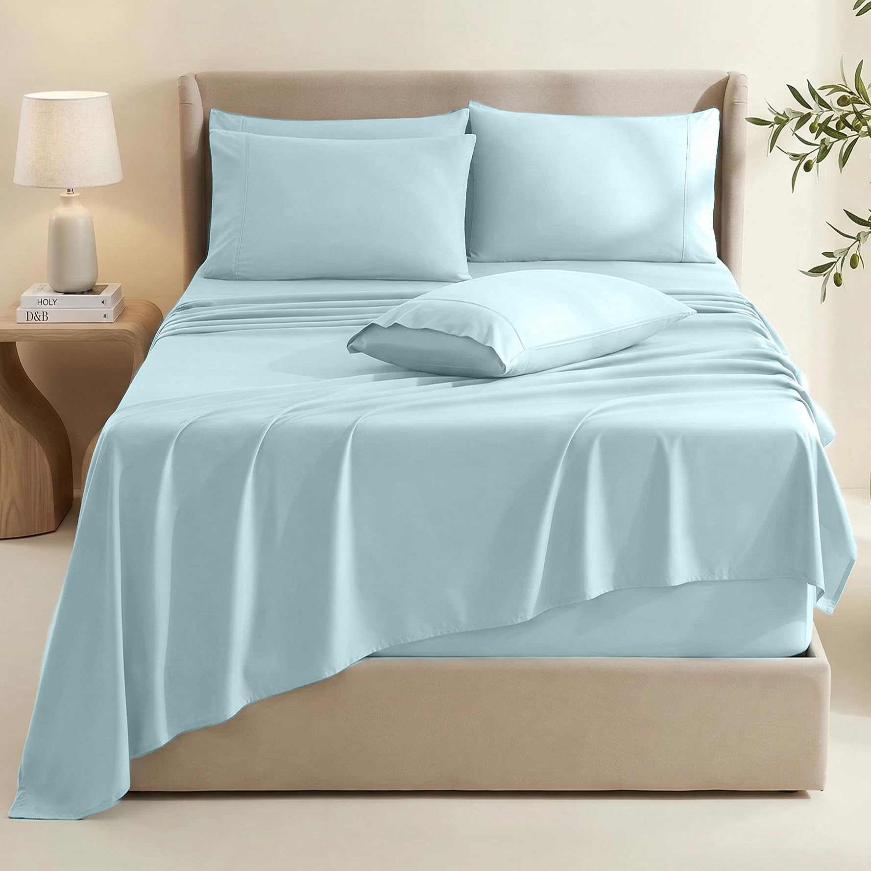 Gros plan sur la texture microfibre Hearth & Harbor offrant douceur et confort durable