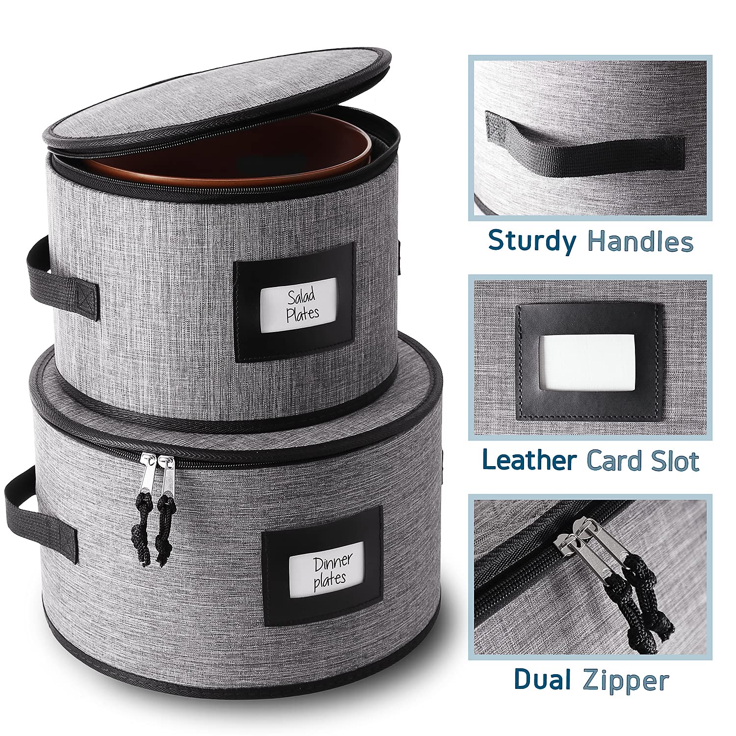 Hearth & Harbor coffret mugs avec séparateurs protège et organise tasses