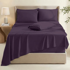 Hearth & Harbor gros plan microfibre doublement brossée pour un toucher doux
