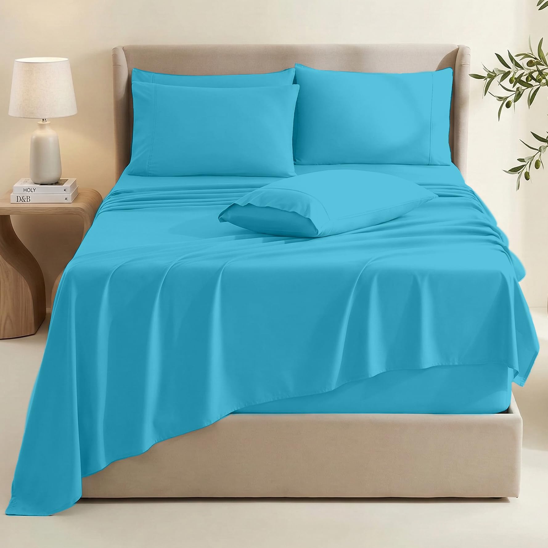 Hearth & Harbor housse ajustée sur matelas profond, maintien sûr toute la nuit