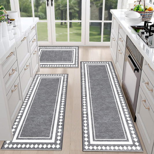HEBE RUGS face avant ensemble trois tapis apporte style et protection