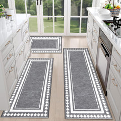 HEBE RUGS face avant ensemble trois tapis apporte style et protection