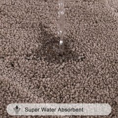 HEBE RUGS tapis devant douche en usage, absorption efficace