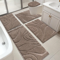 HEBE RUGS vue frontale du lot 5 pièces, apporte confort immédiat