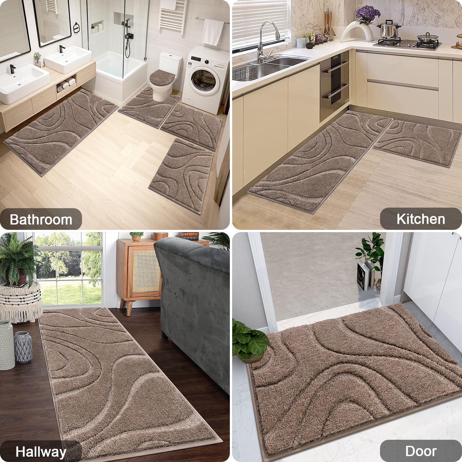 HEBE RUGS tapis après lavage en machine, tenue et douceur préservées