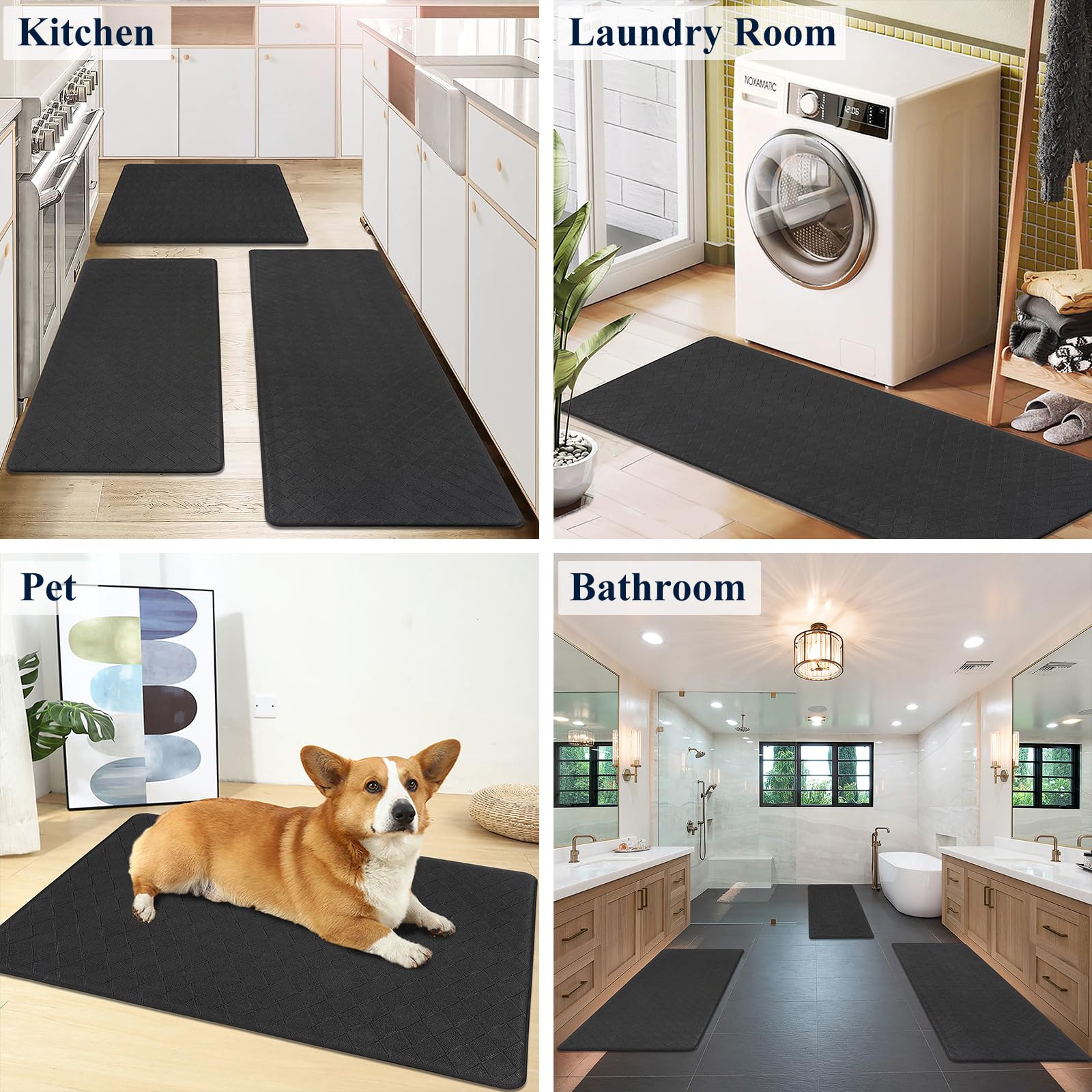 HEBE tapis en scène cuisine apportant soutien et sécurité