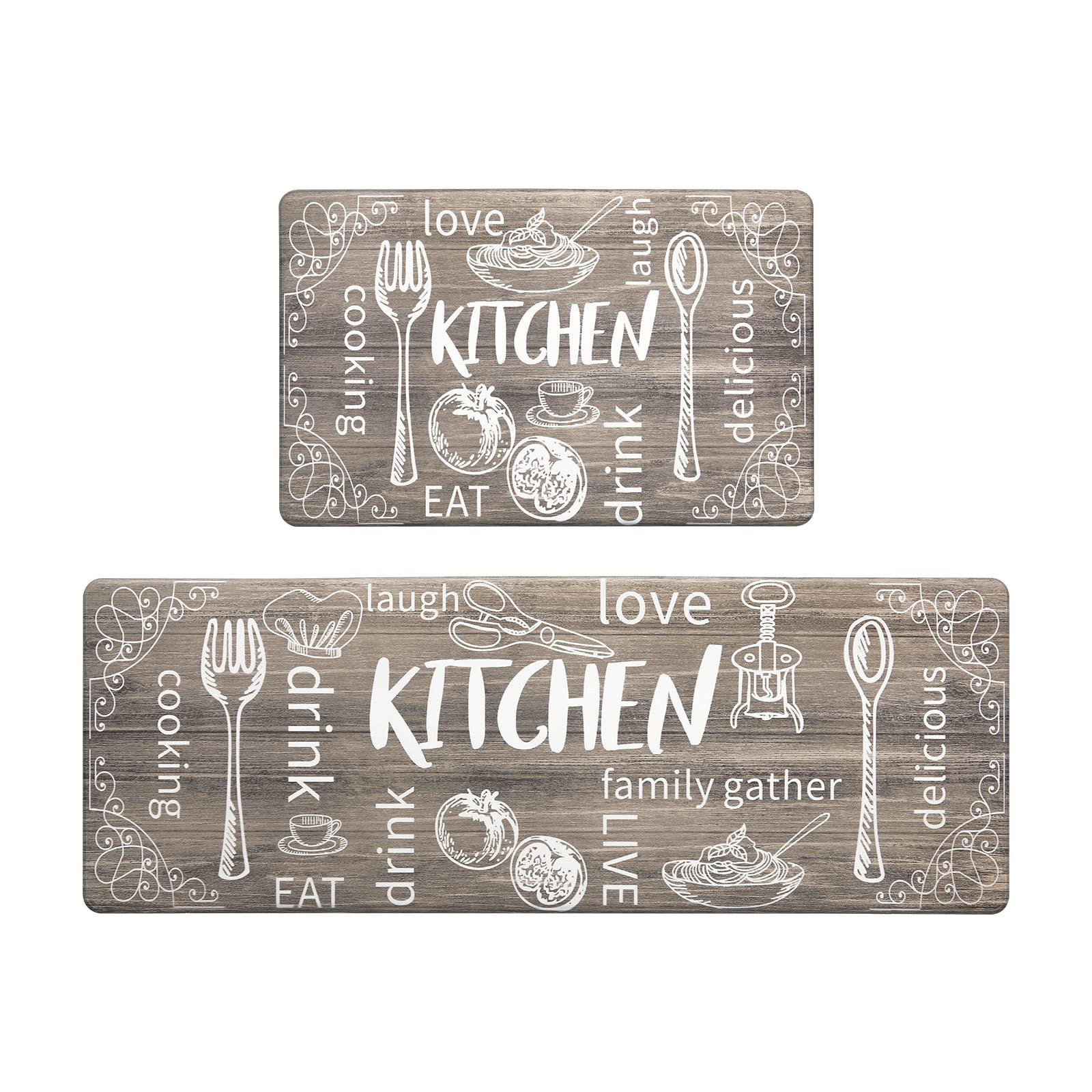 Tapis HEBE en décor cuisine moderne, souligne confort et design discret