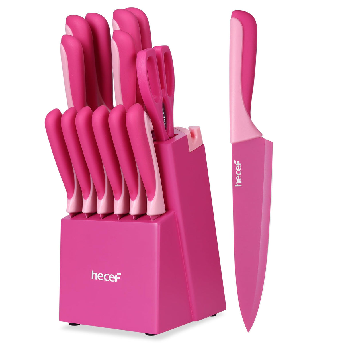 hecef bloc rose face avant montrant rangement sûr et esthétique