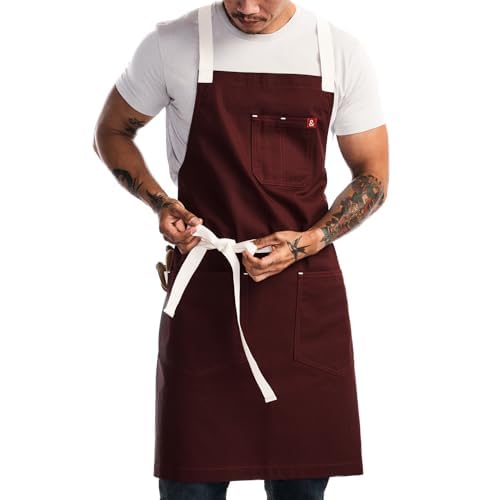 hedley & bennett vue avant du tablier House Red, protection pratique