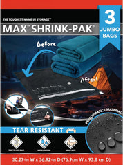 Hefty image du pack jumbo montrant l'emballage et le contenu, gain d'espace