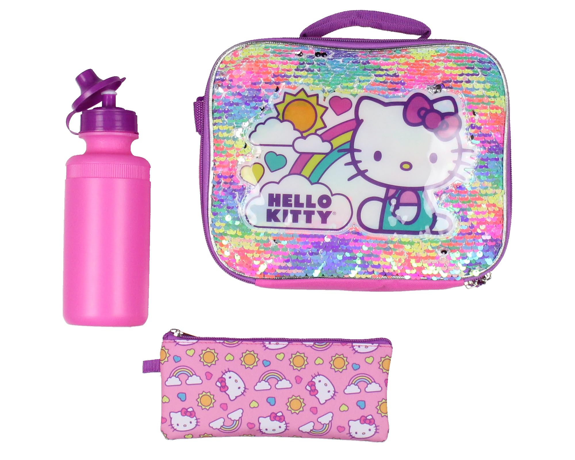 Accessory Innovations enfant portant ensemble Hello Kitty préparation journée scolaire
