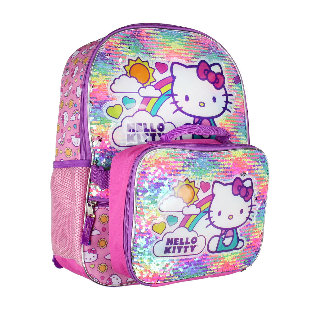 Accessory Innovations gros plan sequins magiques Hello Kitty effet tactile ludique