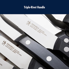 HENCKELS couteau en usage à table tranchant steak facilement pour repas réussis