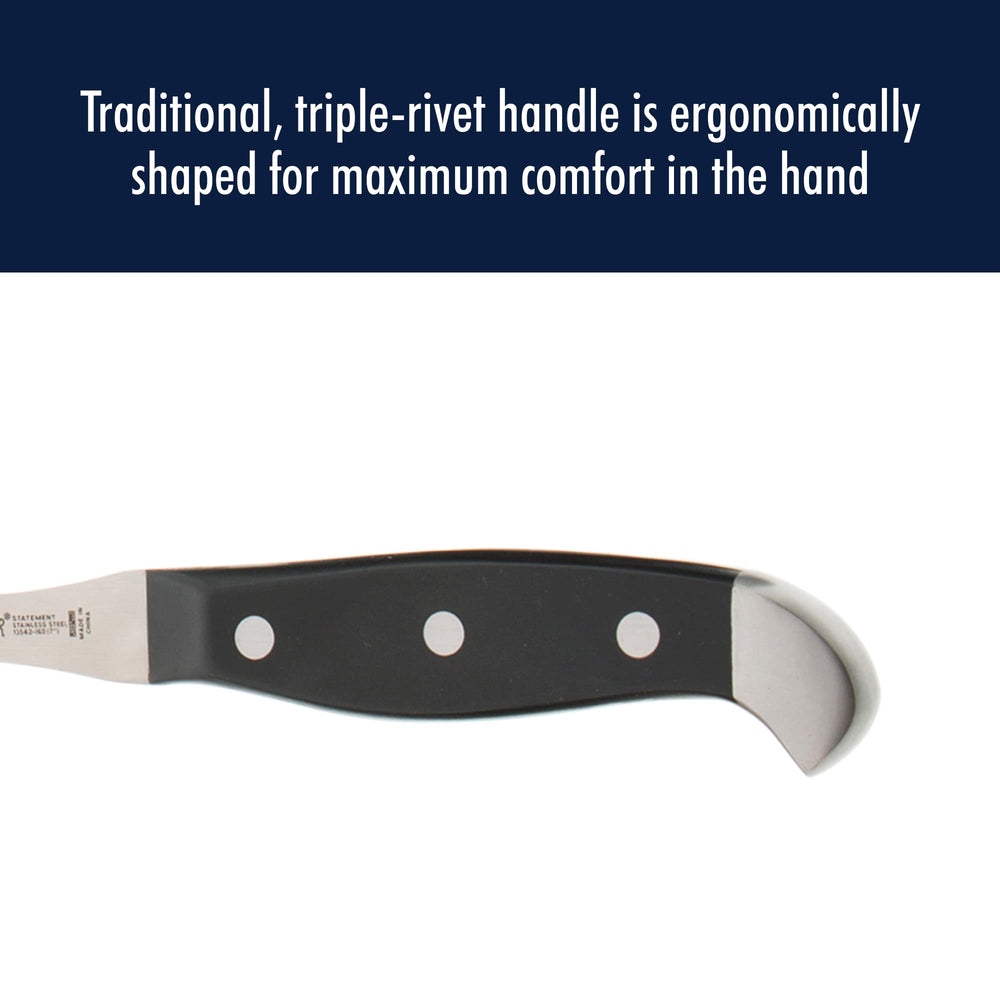 HENCKELS comparaison taille couteau 8" pour repère d'échelle pratique