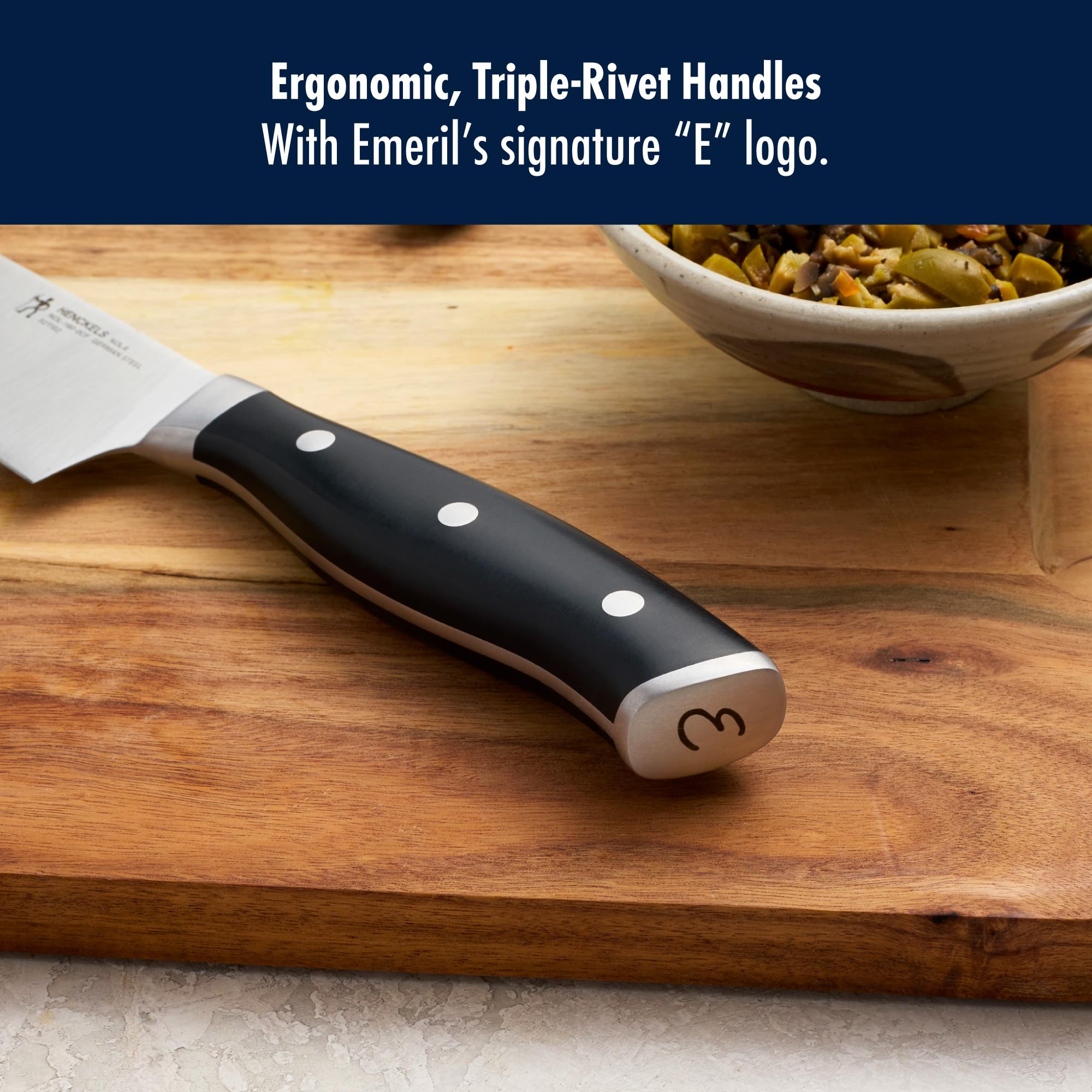HENCKELS couteau Nola coupant légumes en cuisine pour gain de temps