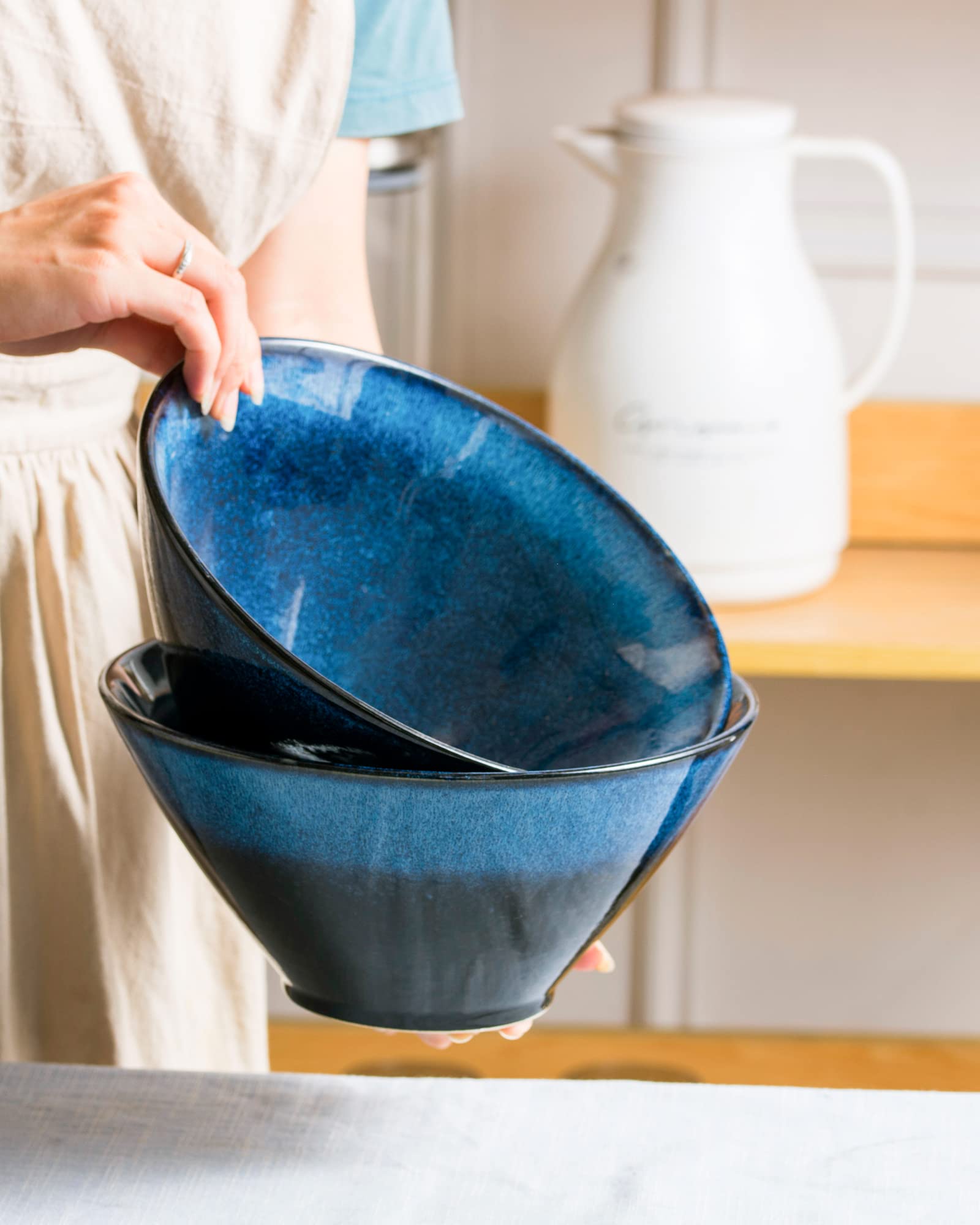 HENXFEN LEAD bol rempli de ramen illustrant portions abondantes