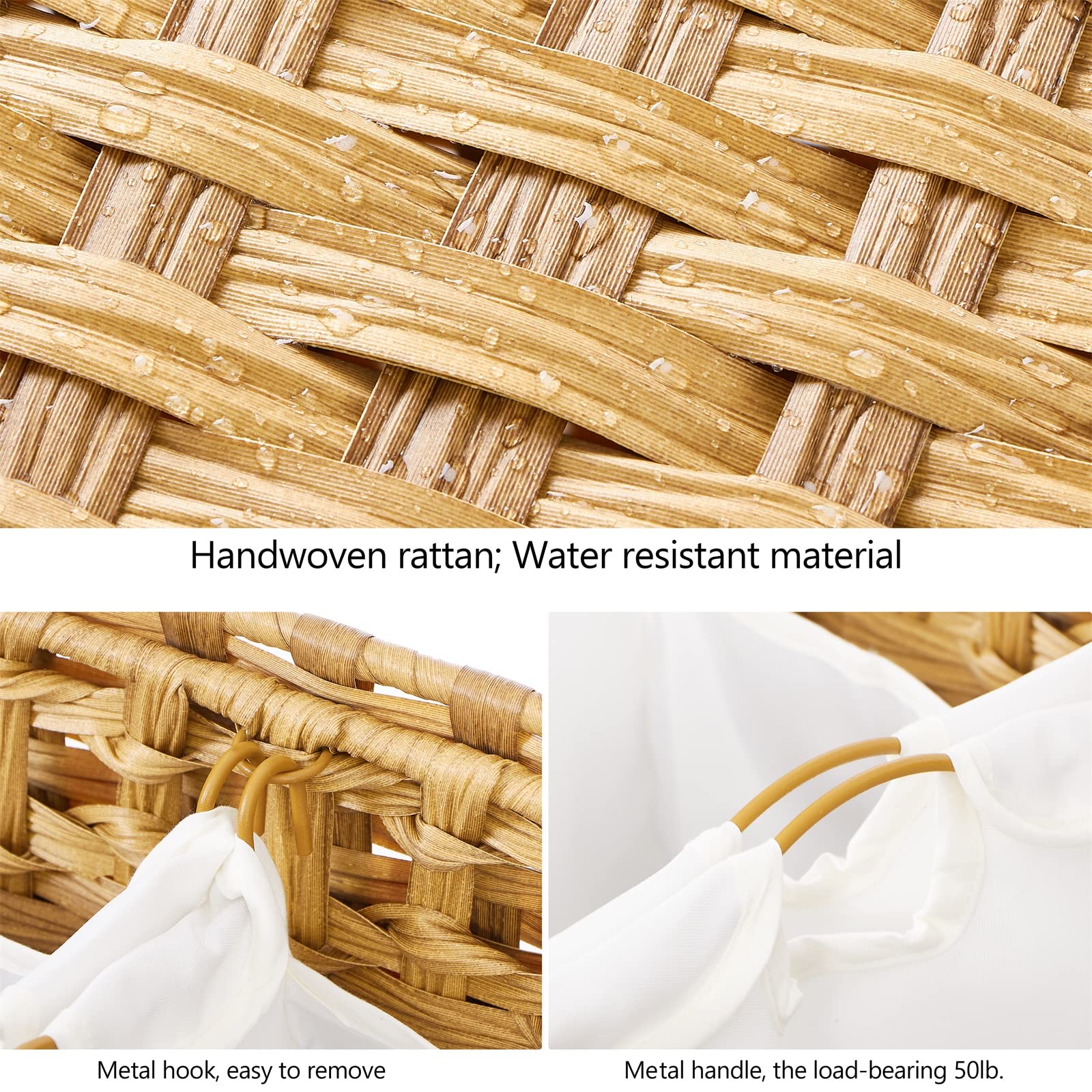 Hermina panier placé en buanderie, intégration décorative pratique