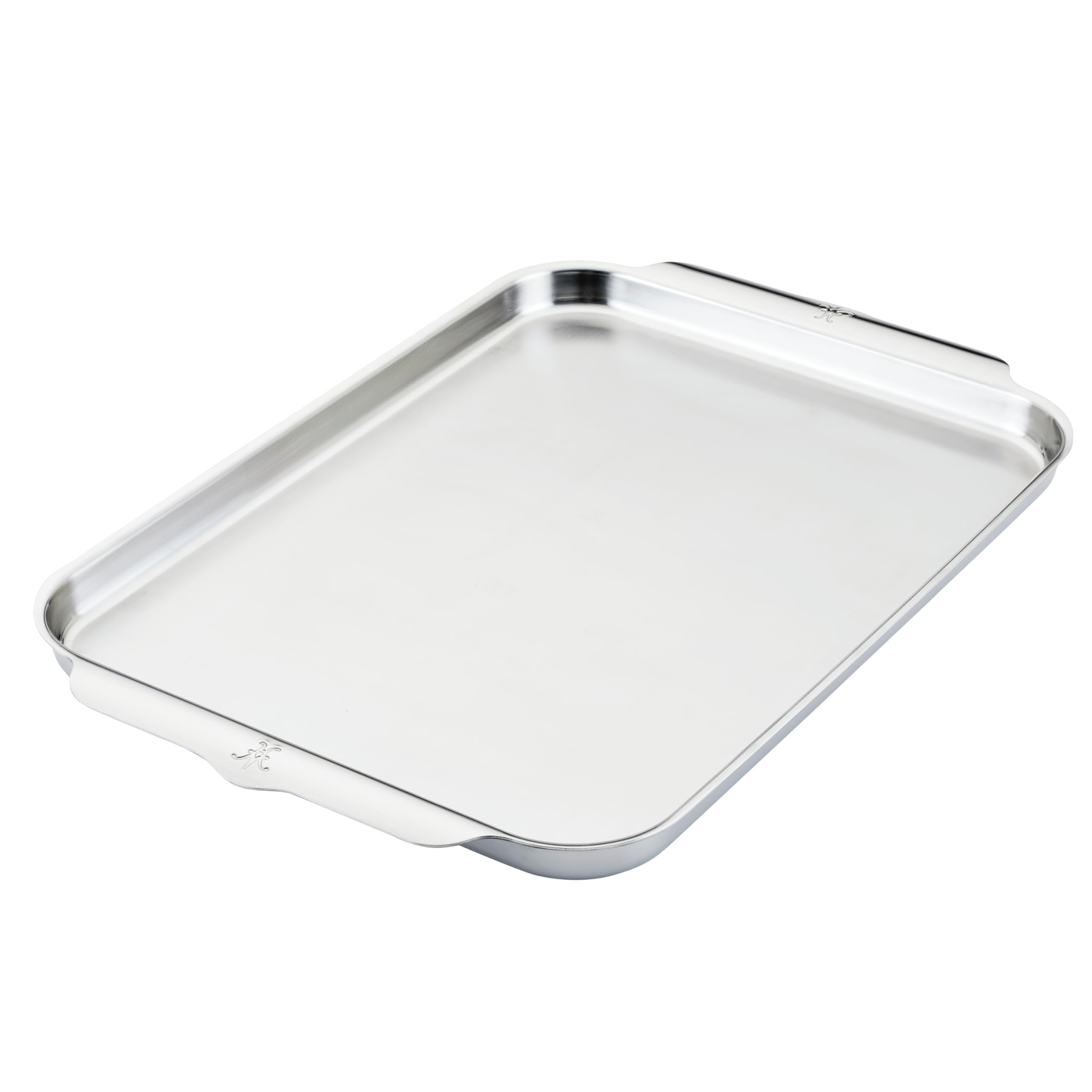 Hestan vue de face de la plaque demi-feuille montrant la surface de cuisson uniforme