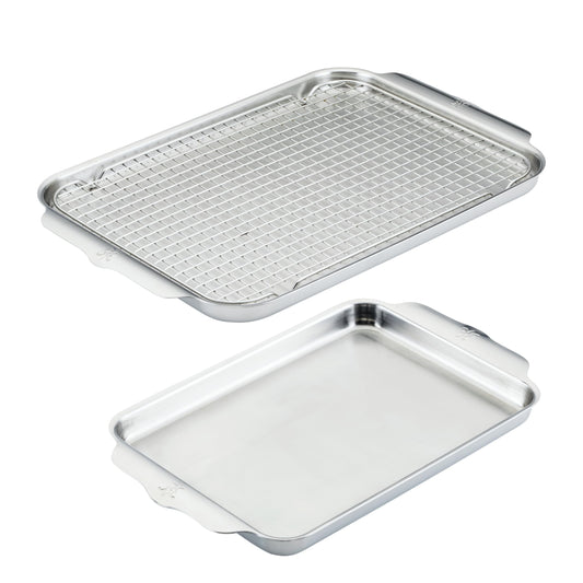 Hestan OvenBond ensemble de plaques devant four, solidité et finition durable