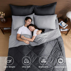 HEVUMYI gros plan microfibre douce montrant texture et douceur