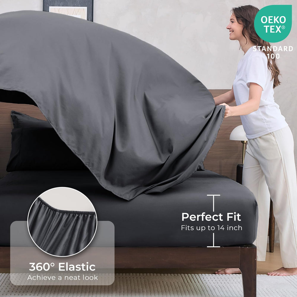 HEVUMYI lit fait en contexte chambre crée ambiance moderne et relaxante