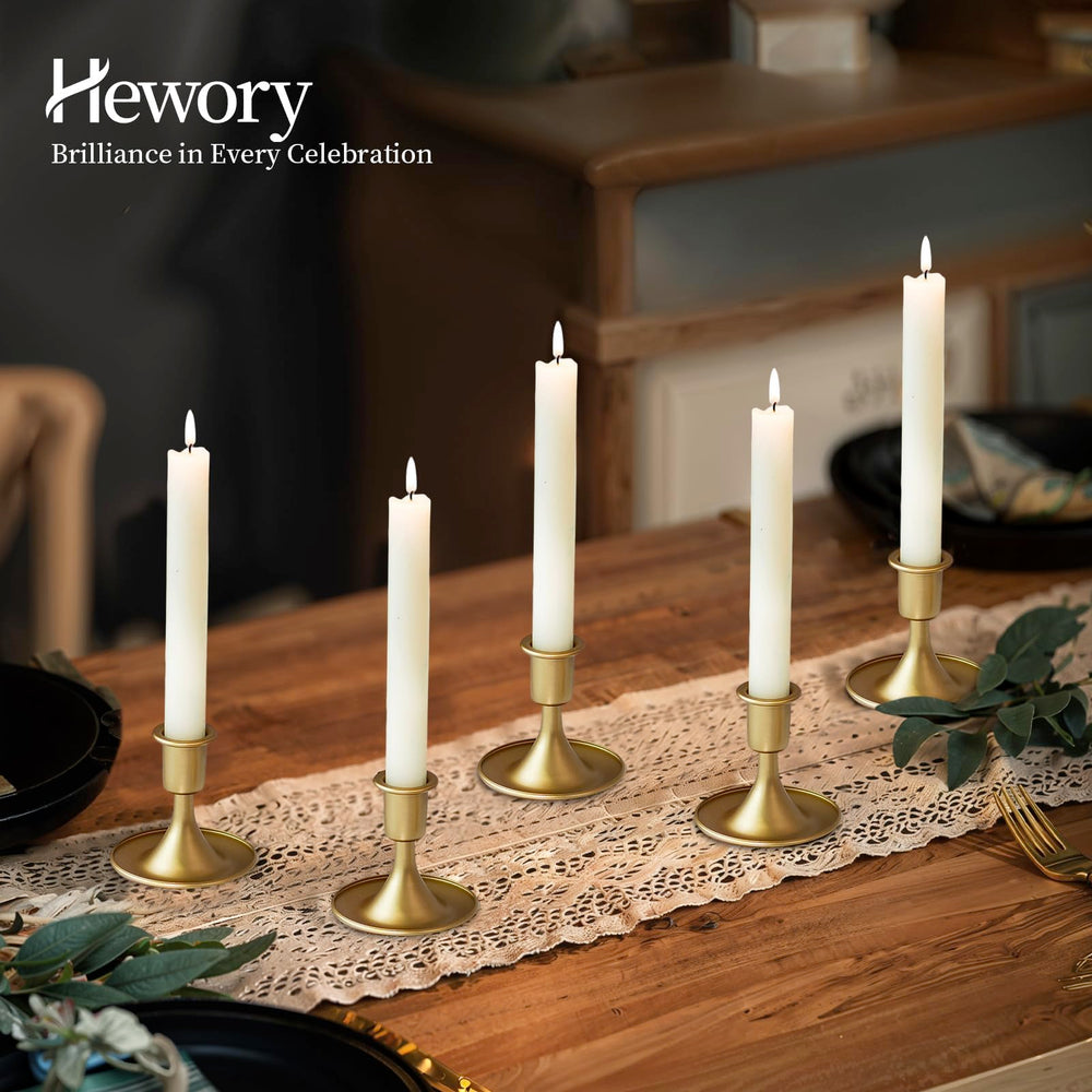 Hewory porte-bougie décor de Noël ajoutant chaleur festive