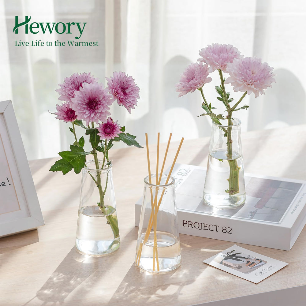 Hewory plusieurs vases formant un centre de table harmonieux