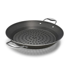 HexClad face avant montrant le design et la zone de cuisson, offre une saisie homogène