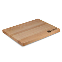 HexClad planche en hêtre vue frontale montrant la grande surface pratique